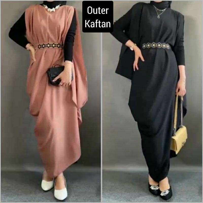 OUTER KAFTAN KONDANGAN - KAFTAN MODERN - OUTER KAFTAN SHABRINA / RINJANI