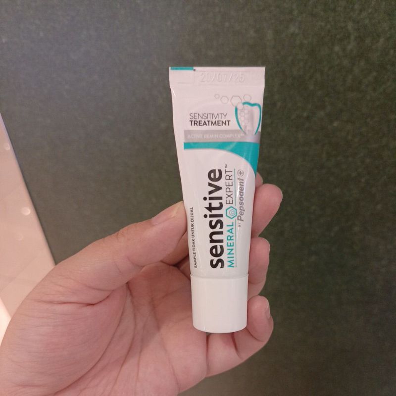 Pepsodent Sensitive Mineral Expert Sensitivity Treatment Gigi Sensitif Mini Travel Size 20gr Origina