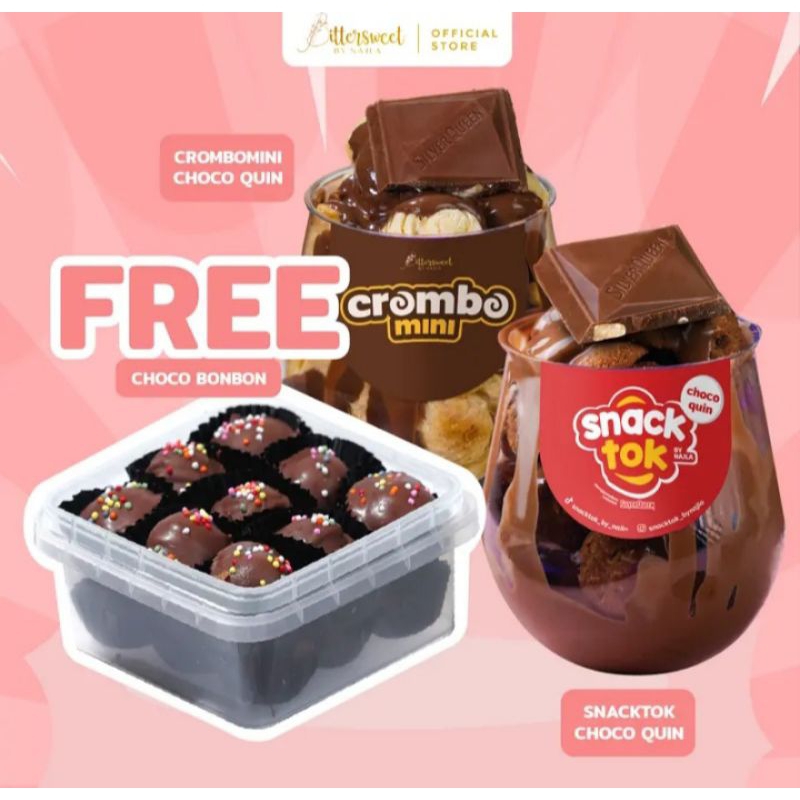 

Crombomini Chocoquin + Snacktok Full Cookies Chocoquin {Free Choco Bon Bon}