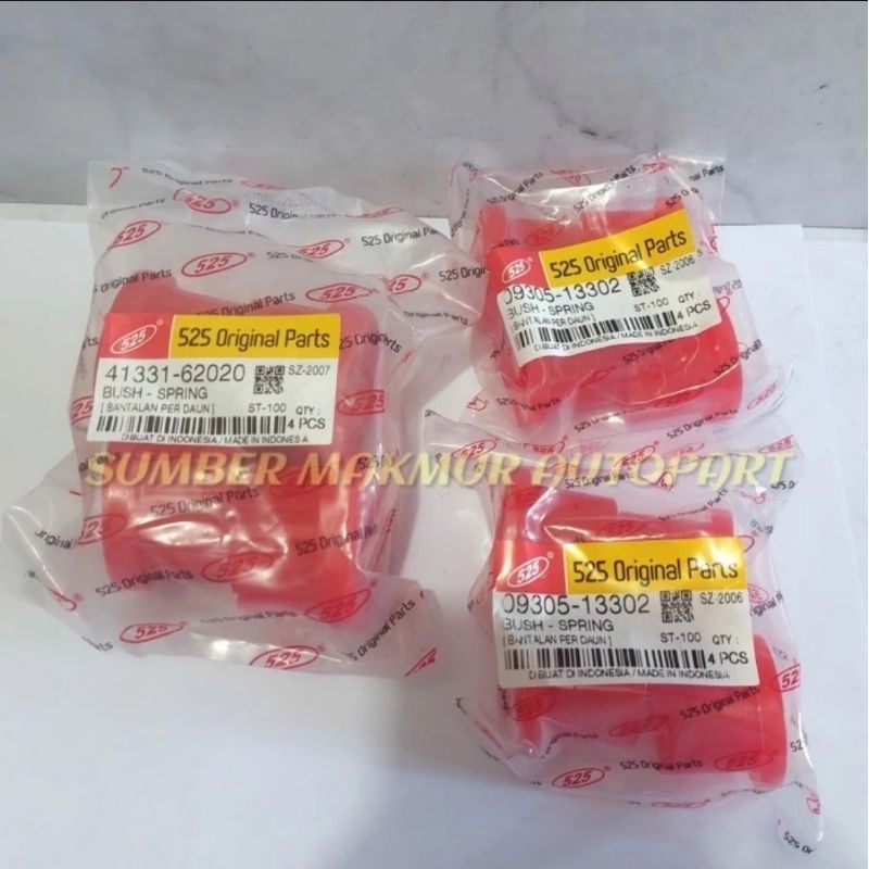 1 SET KARET BOS BOSH BUSHING ANTING PER ST100 CARRY 1.0 DEPAN BELAKANG