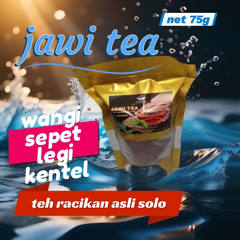 

teh solo racikan jawitea 75g,wangi sepet legi kentel || cocok untuk angkriangan,stand es teh,rumah makan