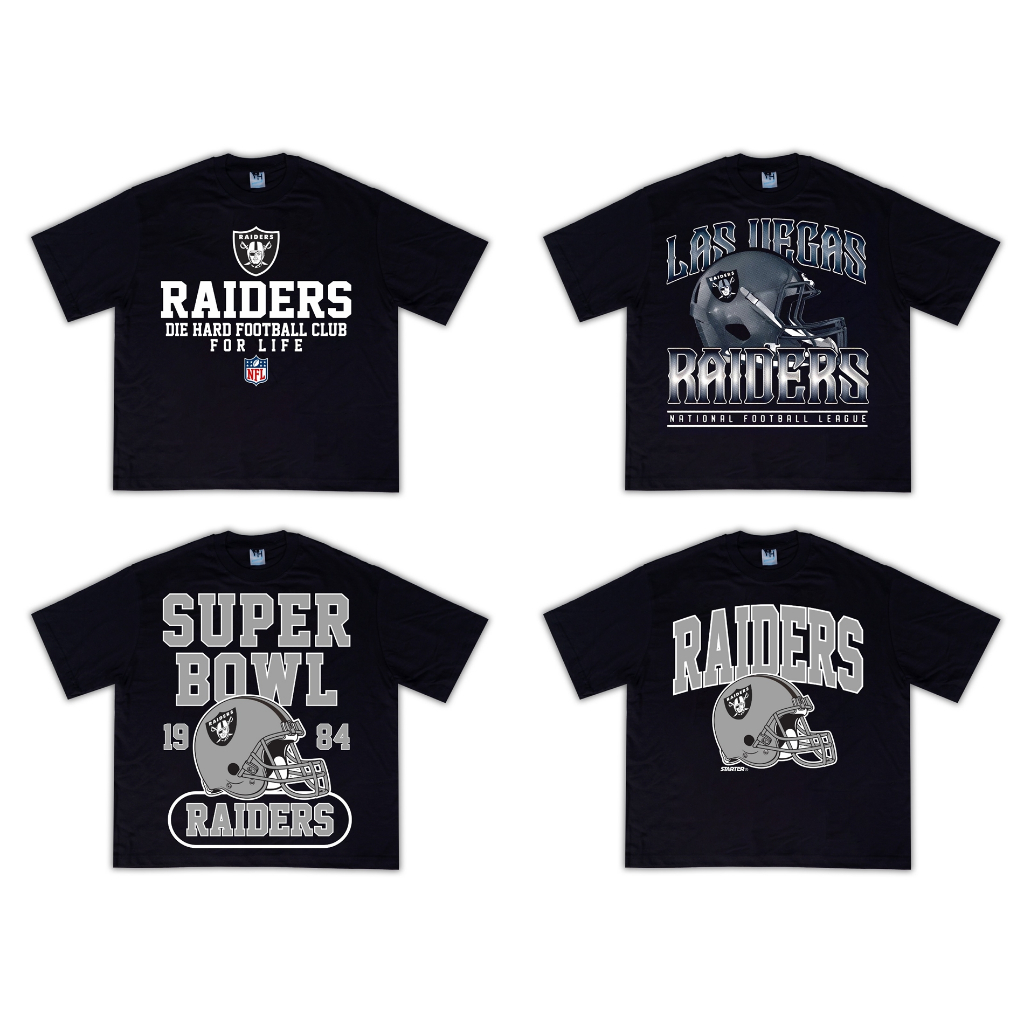 KAOS VINTAGE TSHIRT NFL TEAM RAIDERS OAKLAND CLUB AMERICAN FOOTBALL LOS ANGELES STARTER