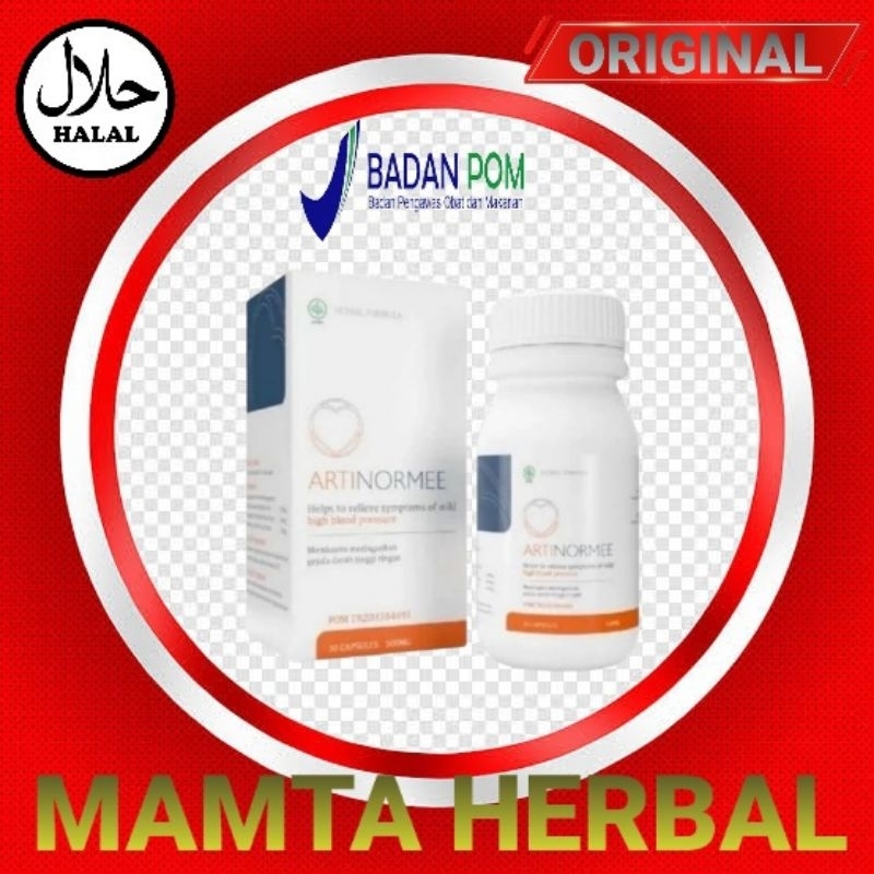 ARTINORMEE OBAT DARAH TINGGI HIPERTENSI  KOKESTROL 100% HERBAL ALAMI|ARTINORMEE ASLI