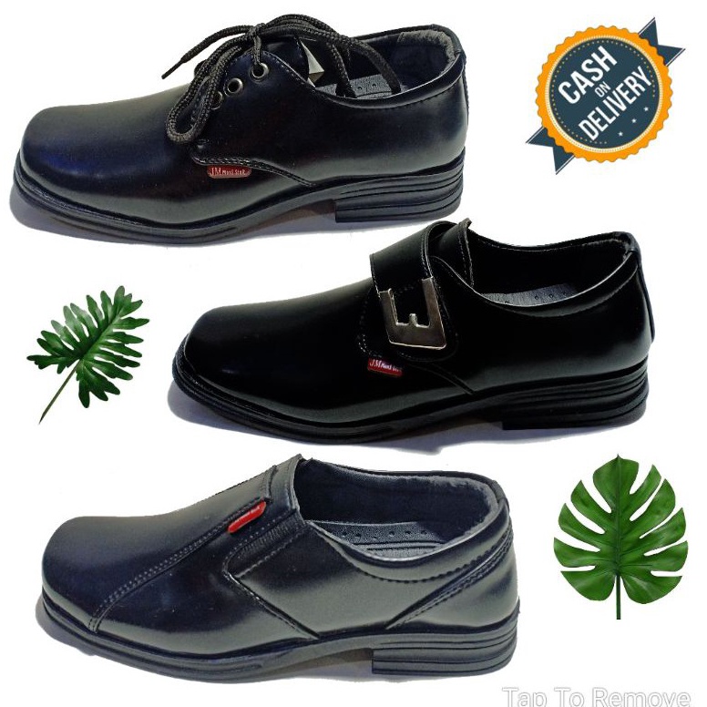 Action Now Sepatu Pantofel anak laki laki Pantofel Hitam anak laki laki Sepatu Pantopel anak laki la
