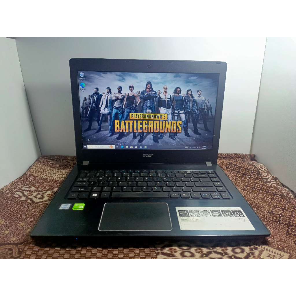 Laptop Gaming Acer E5-475G I5 GEN 6 NVIDIA 2GB Murah