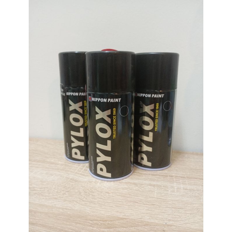 PYLOX NIPPON PAIN cat pylox merah, hitam, clear