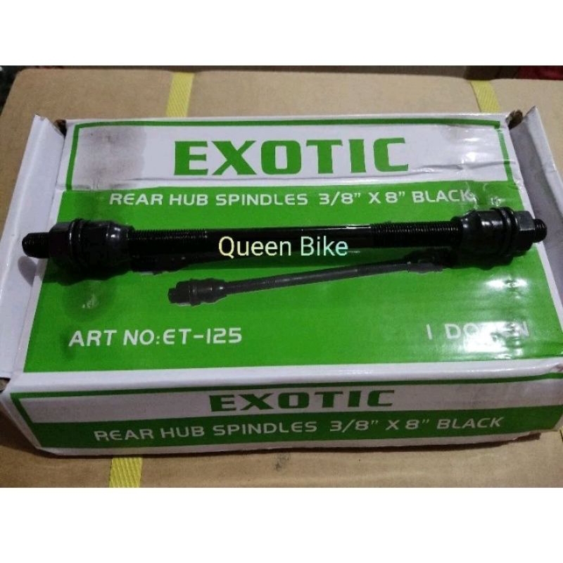 as belakang roda sepeda panjang 19cm hitam