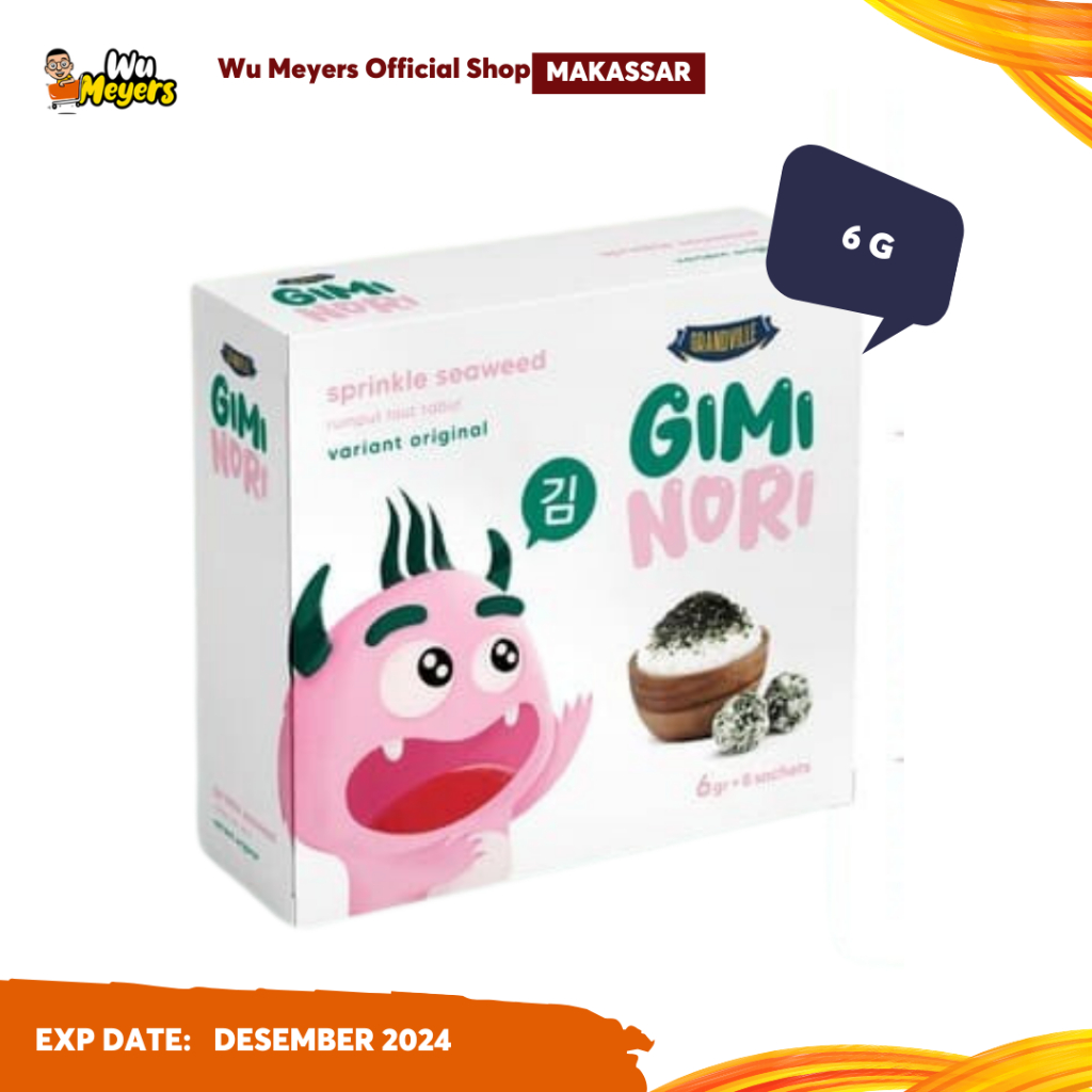 

Grandville Gimi Nori Rumput Laut Tabur Original 48g | Wu Meyers Makassar