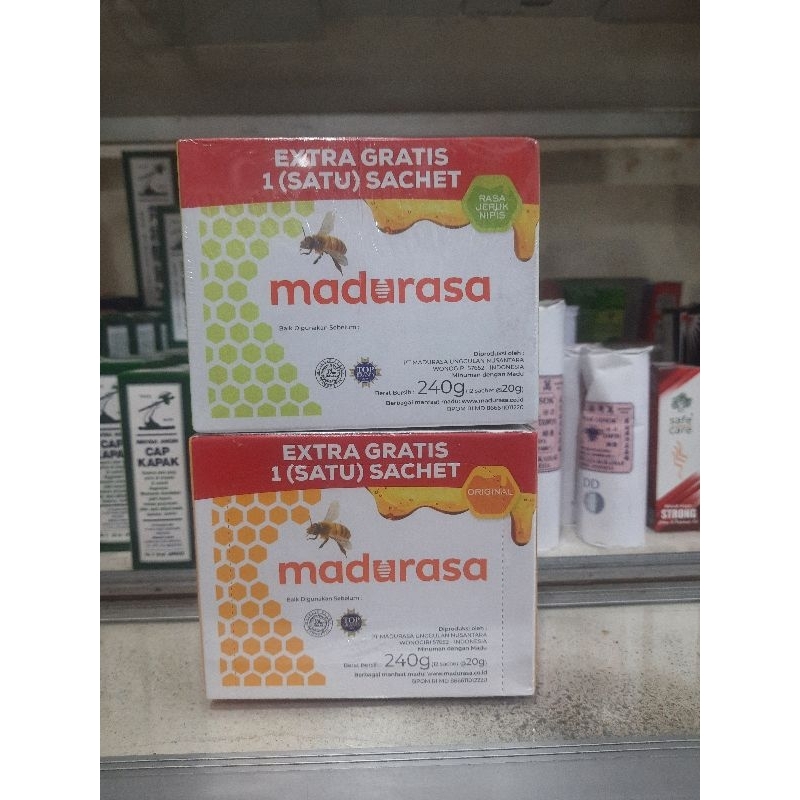 

MADURASA (12 SACHET) ORIGINAL /JERUK