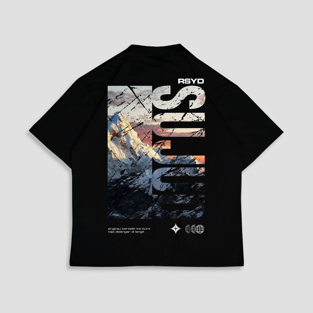 RSYD Heavyweight Oversized 20s | Kaos 20s Kaos Dakwah Kaos Oversized 20s