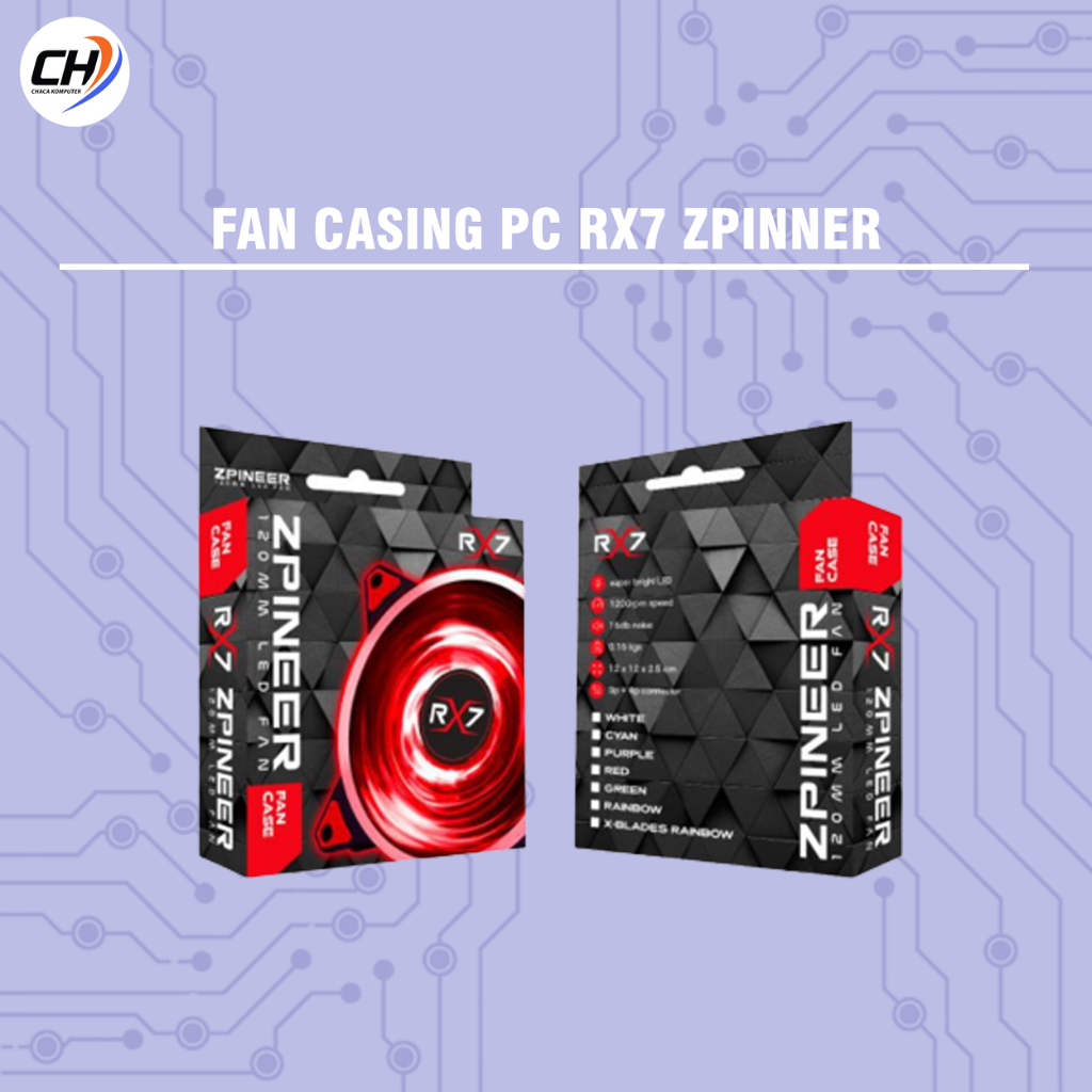Fan Casing PC Cooler RX7 Zpinner