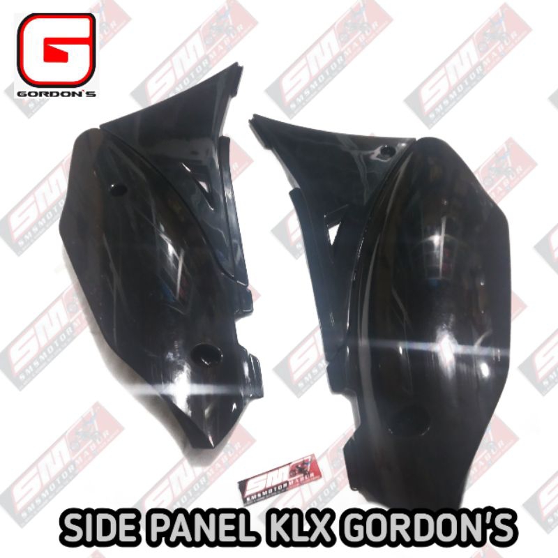 Side Panel KLX GORDON'S HITAM