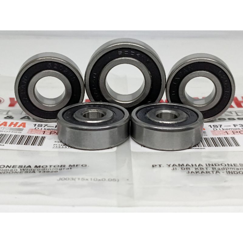 BERING RODA DEPAN BELAKANG+ GEAR NAP YAMAHA JUPITER MX KING. MX 150.ORI