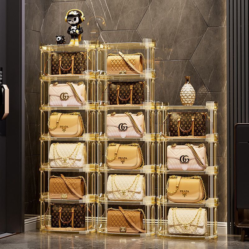 LUXURY#RAK9 Tempat Penyimpanan Parfum / Rak Parfum Tingkat / Rak Tingkat Penyimpanan Serbaguna / Tem