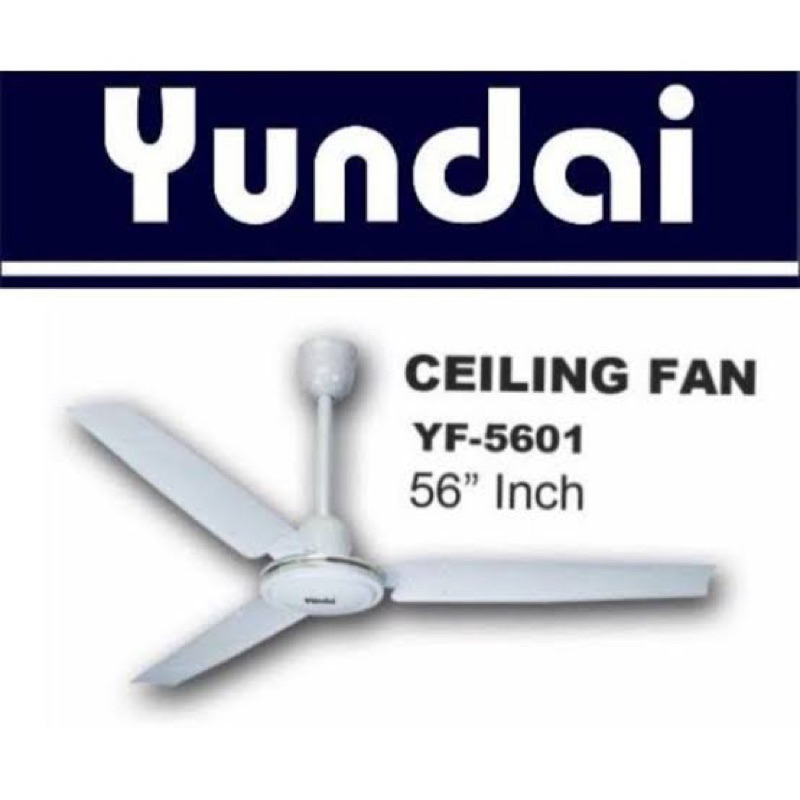 YUNDAI Kips Angin Gantung 56 inch Yundai Ceiling fan Plafon Yundai YF-5601 Yundai Ceiling Fan