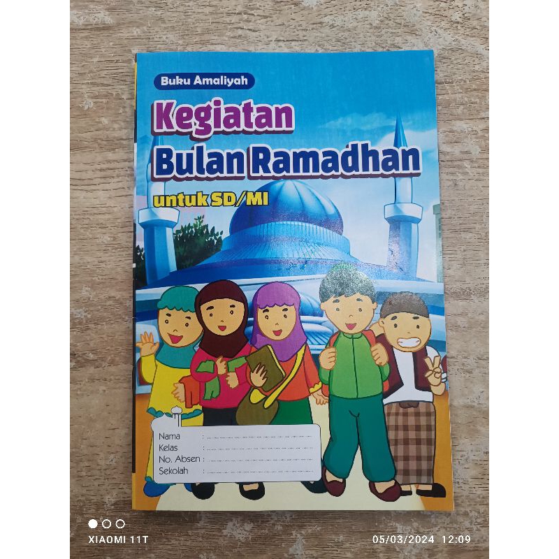 

Buku Kegiatan Ramadhan SD/Mi