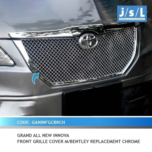 Grill Depan Grand Innova 2014 2015 JSL Grille  Bentley Chrome