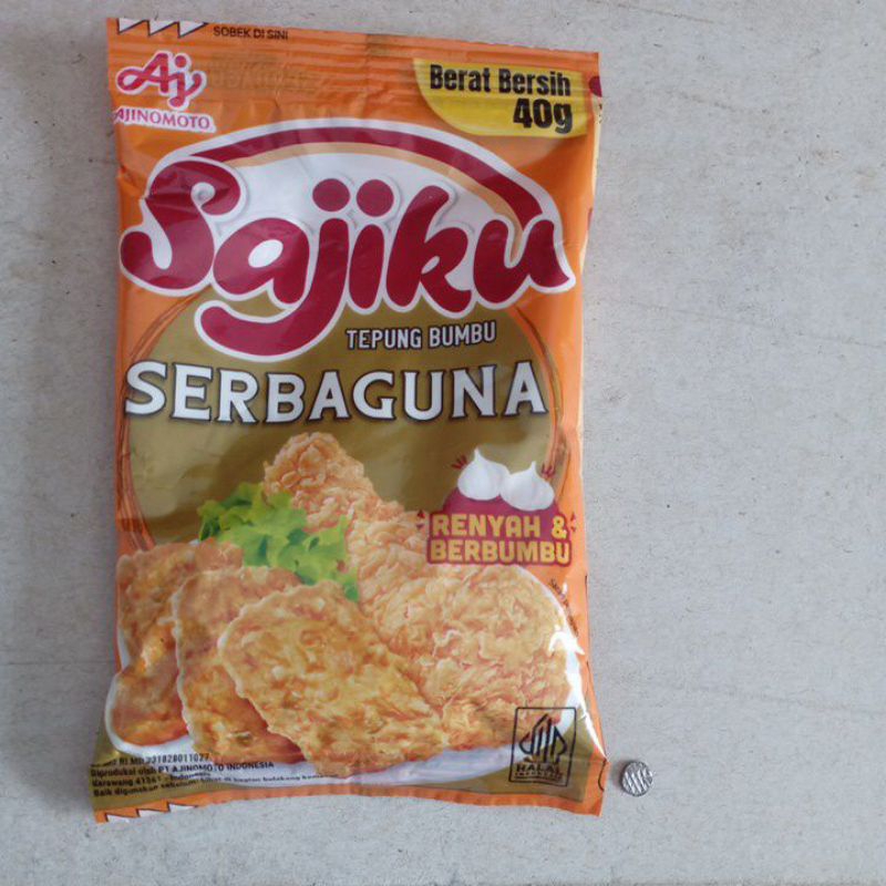 

Tepung Bumbu Serbaguna Tepung Crispy Sachet / Renteng Merk Sajiku