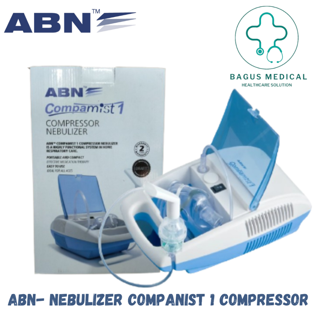 ABN- Nebulizer Companist 1 Compressor Nebulizer/Alat Inhalasi