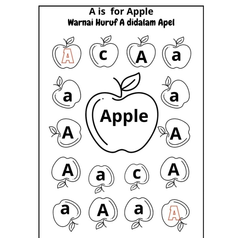 

Worksheet Printable Huruf