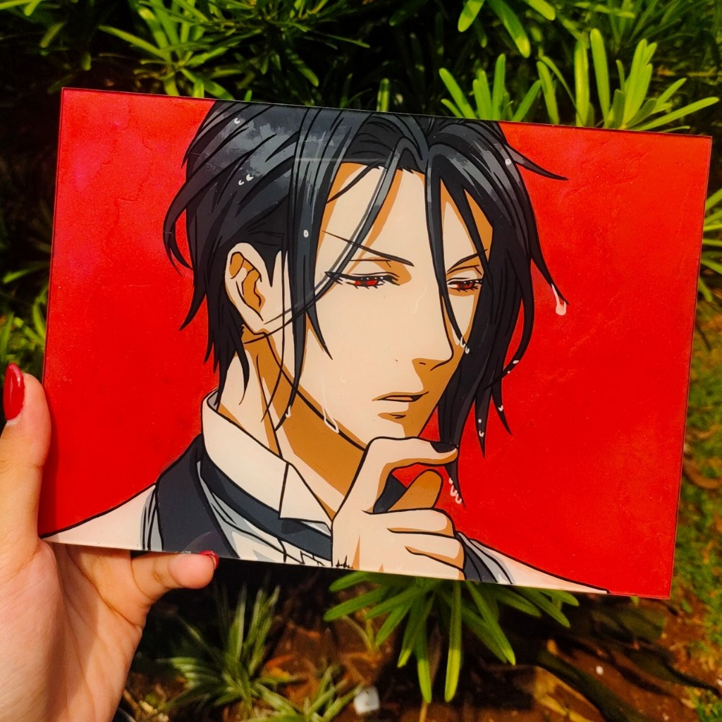 

[PO] A5 Custom Acrylic Glass Painting Anime/Manhwa/Animasi [BACA DESKRIPSI]