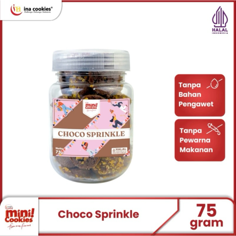 

Choco Sprinkle Mini Cookies