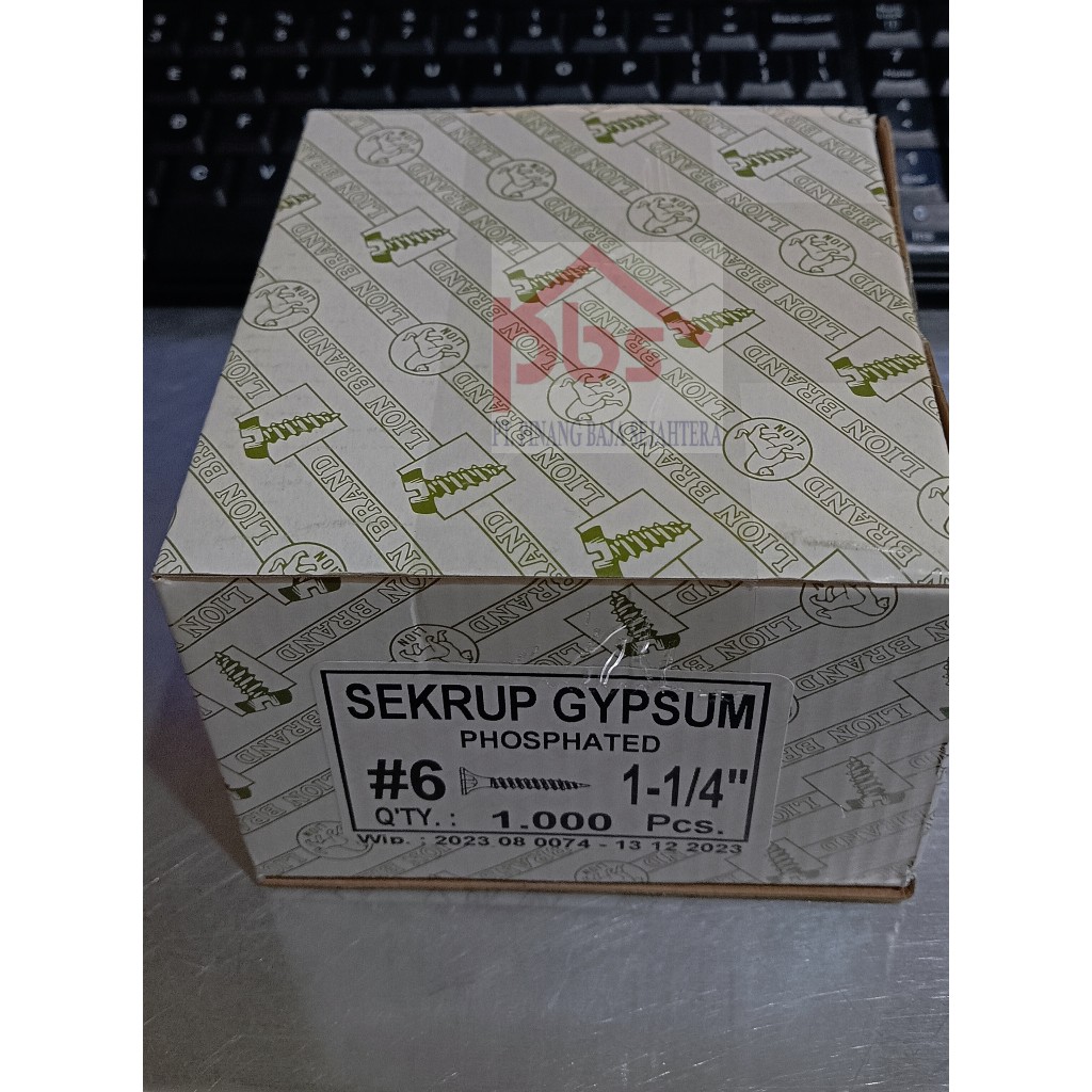 SEKRUP GIPSUM / SEKRUP GIPSUM 6 X 1" / SEKRUP GIPSUM 6 X 1 1/4" / SEKRUP GIPSUM 7 x 2"