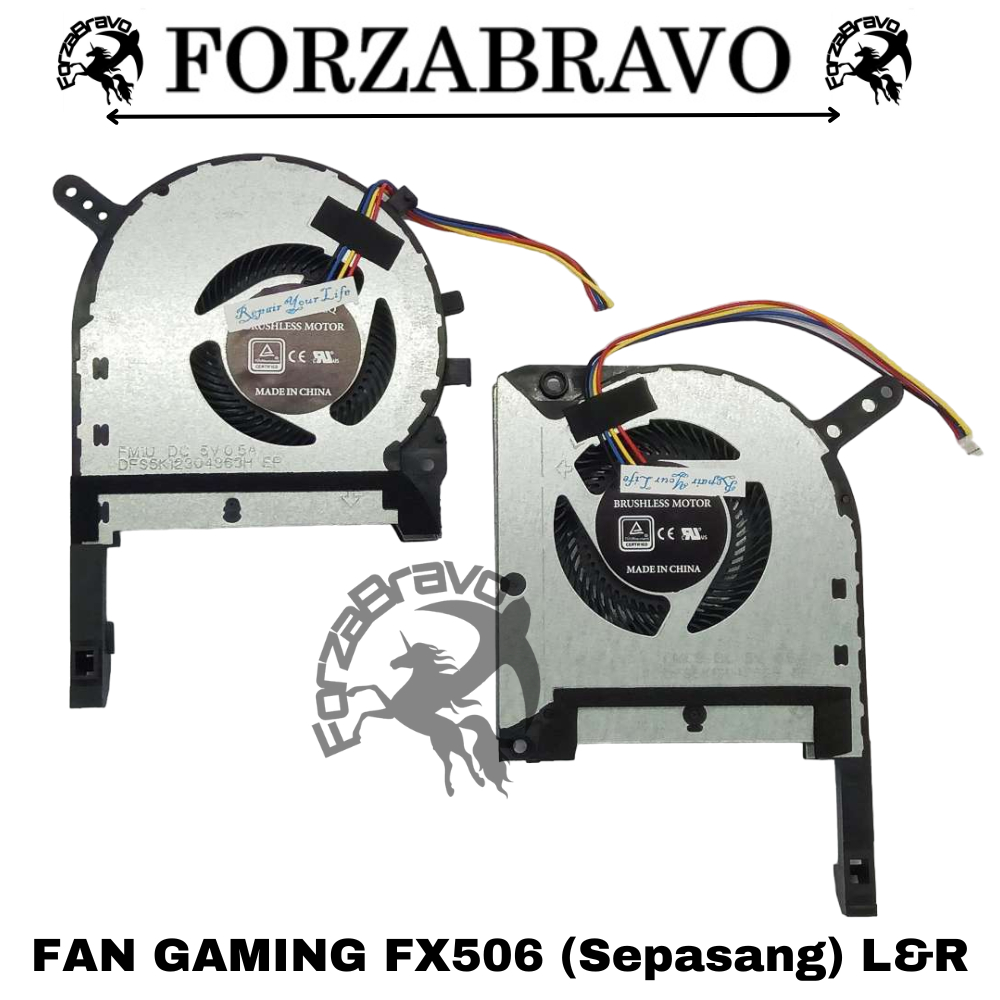 Fan Kipas Asus Tuf FX506 FX506IH FX506II FX506LH FX506LI FA506IH L&R
