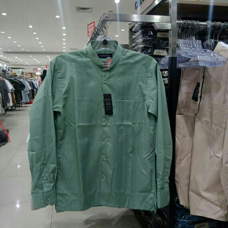 ALISAN kemeja koko reguler lengan panjang by alisan original