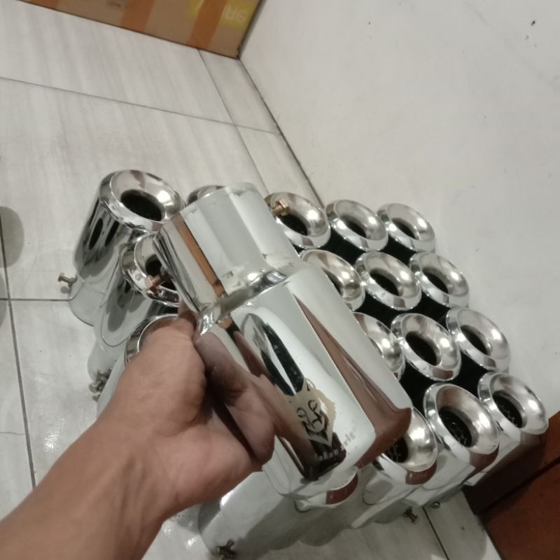 Knalpot Srigala Canter Ragasa Turbo Model Baut