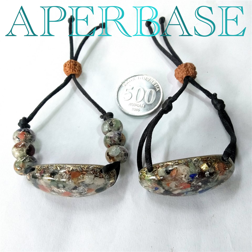 GELANG ORGONITE 7 CHAKRA