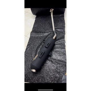 MDM RACING MUFFLER Kenalpot Standard Racing Aerox New / Aerox Old Leher 26/28 Saringan Full