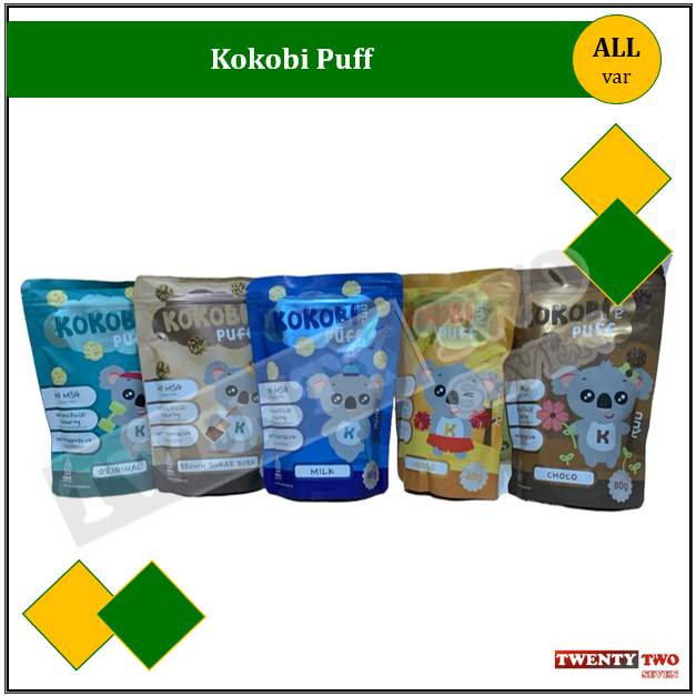 

Kokobi Puff Snack Beras 80 gr