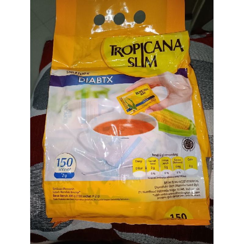 GULA TROPICANA SLIM DIABTX 150 SACHET