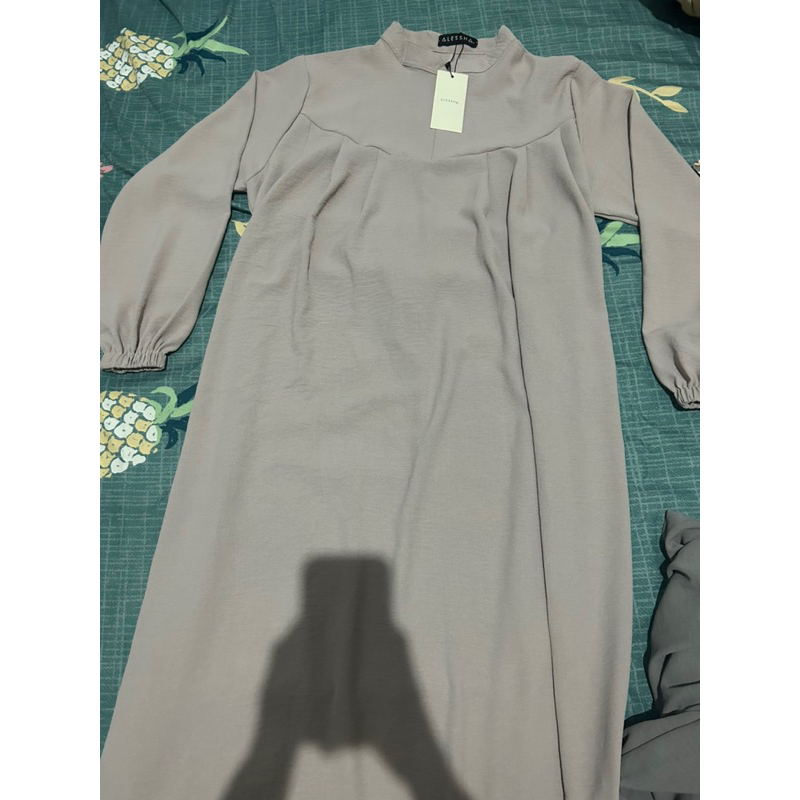 SAMEERA PLAIN LOOSE ABAYA BY ALESSHA.ID PRELOVED