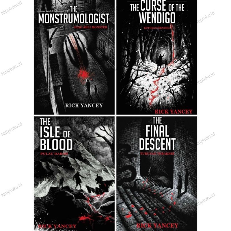 Novel Rick Yancey ( The Monstrumologist, The Curse of The Wendigo, The Isle of Blood, The Final Desc