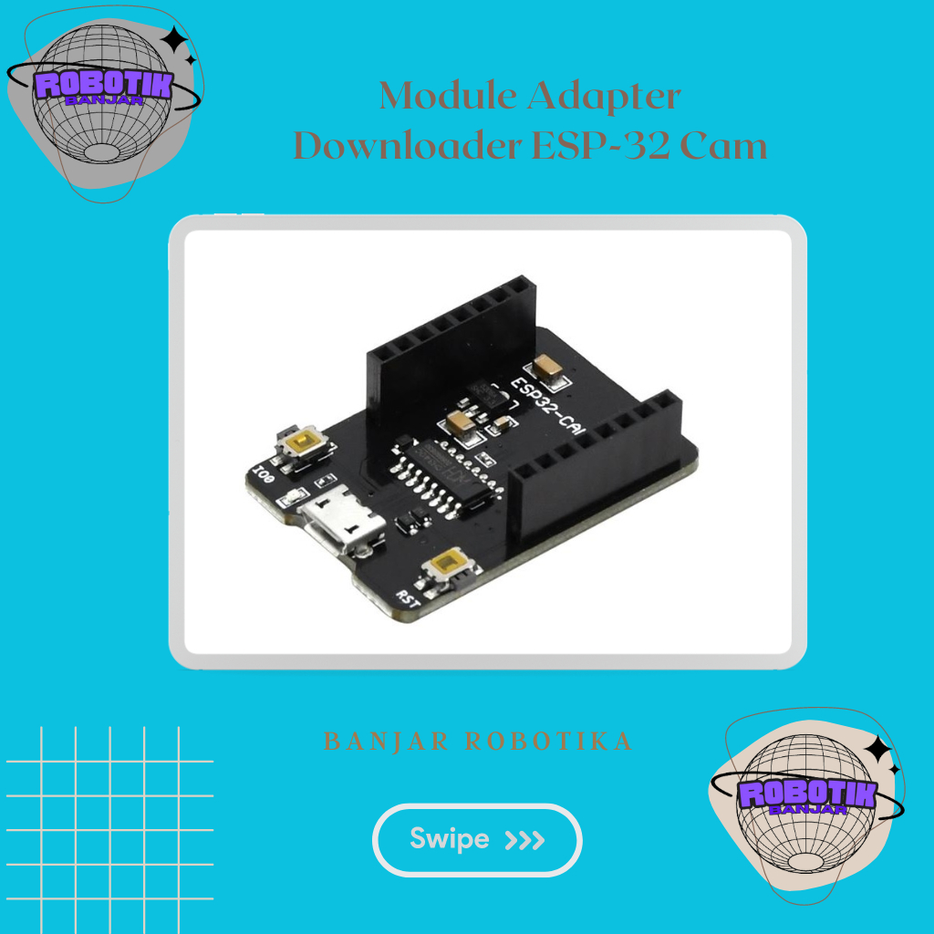 ESP-32 Cam Programmer CH340 Downloader ESP32 Adapter