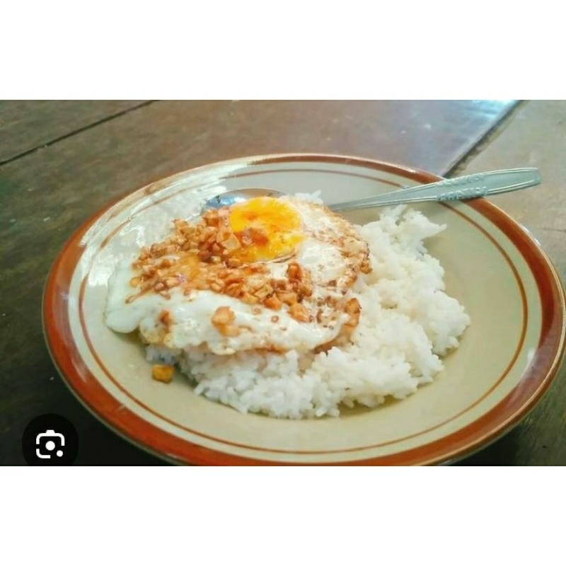 

nasi telor sambelan+gratis es teh