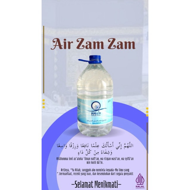 

Air zam zam 5liter NON Barcode