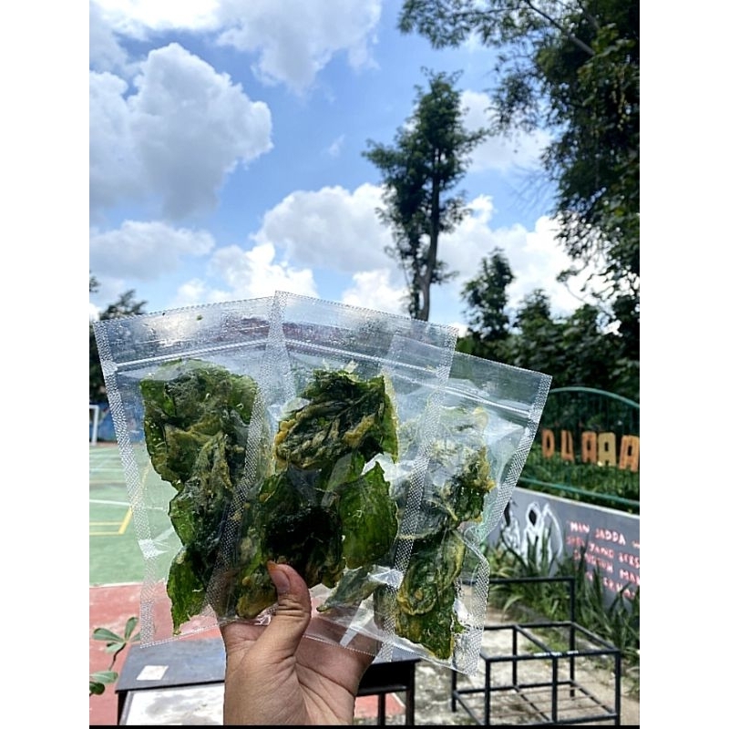 

keripik bayam