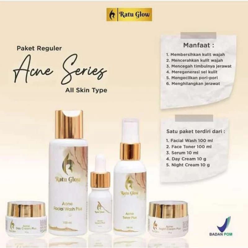 Ratu glow/ratu glow skincare/skincare ratu glow/ratu glow acne/ratu glow brightning