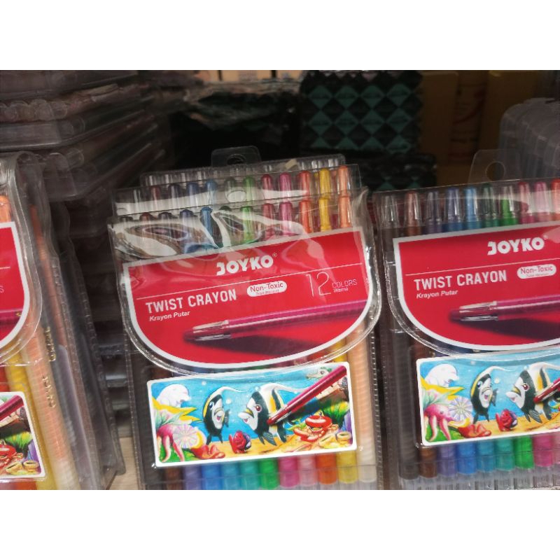 

Crayon Titi Putar 12 Warna