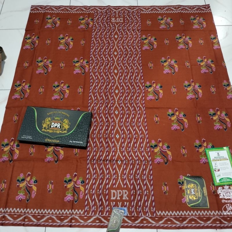 SARUNG DPR MOTIF KEMBANG LAMIRI - SARUNG DPR ORIGINAL MOTIF MST, KEMBANG LIRIS TERBARU