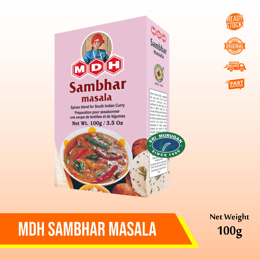 

MDH SAMBHAR MASALA POWDER 100G