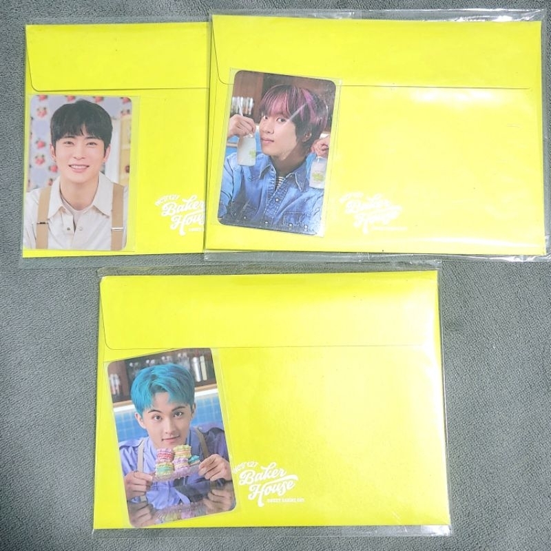 Jaehyun / Haechan / Mark Pop Up + Photocard Official from MD Baker House NCT 127