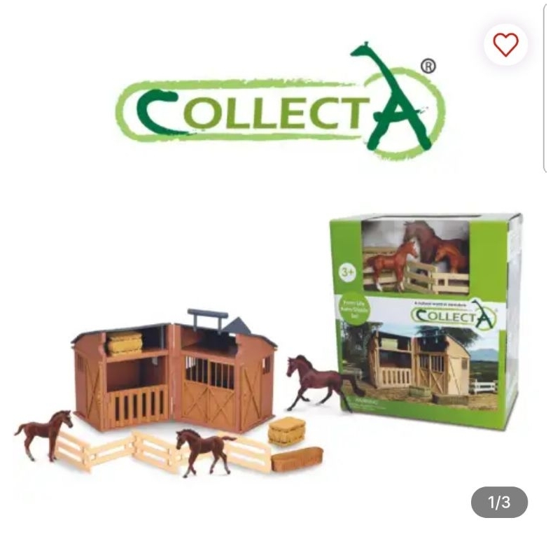 Collecta Playset Animal Stable 89695
