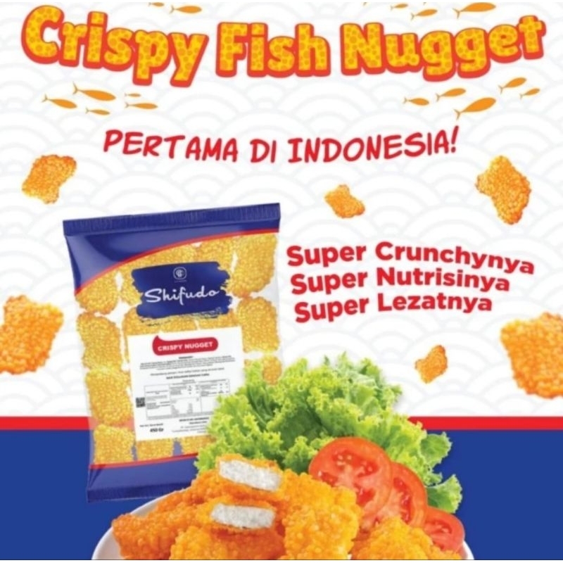 

SHIFUDO Nugget ikan CRISPY 500gr