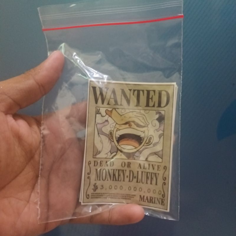 

25 pcs stiker bounty one piece terbaru