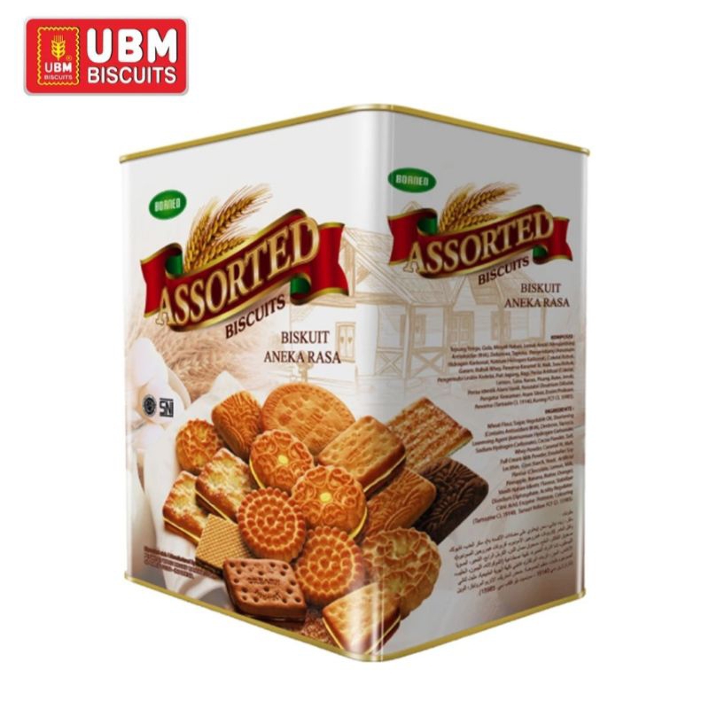 Borneo Biscuit Assorted 650gr