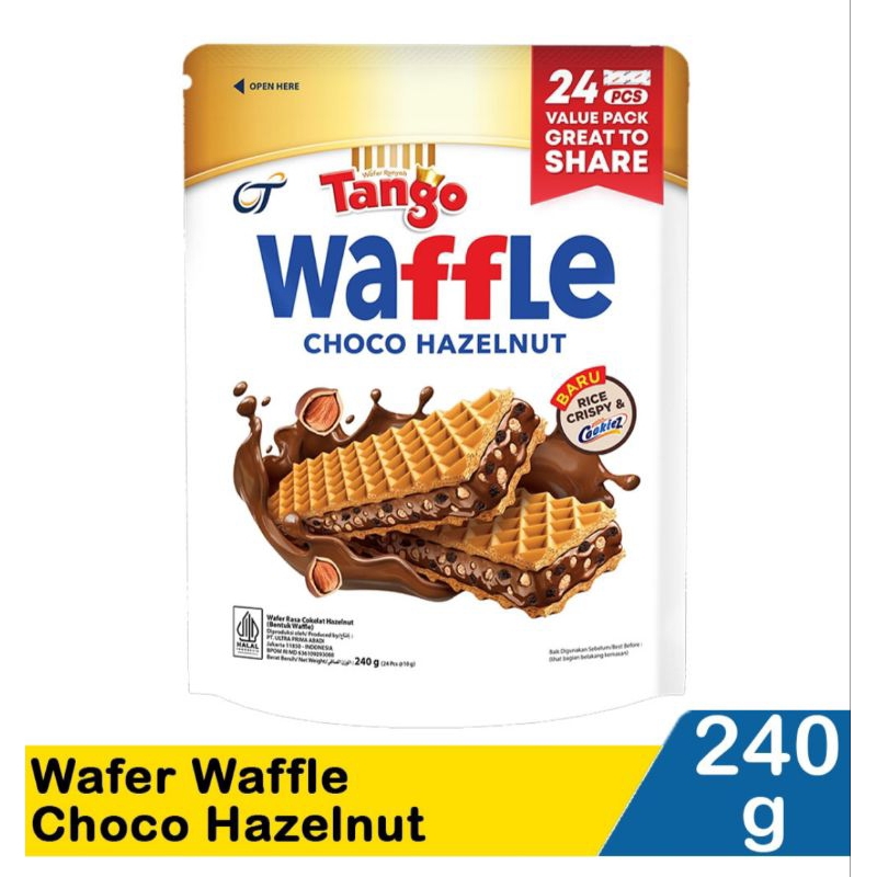 

Tango Wafer Wafel Choco Hazelnut 240gr